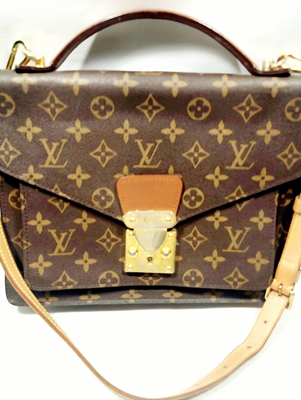 Louis Vuitton Monogram Satchel Bag